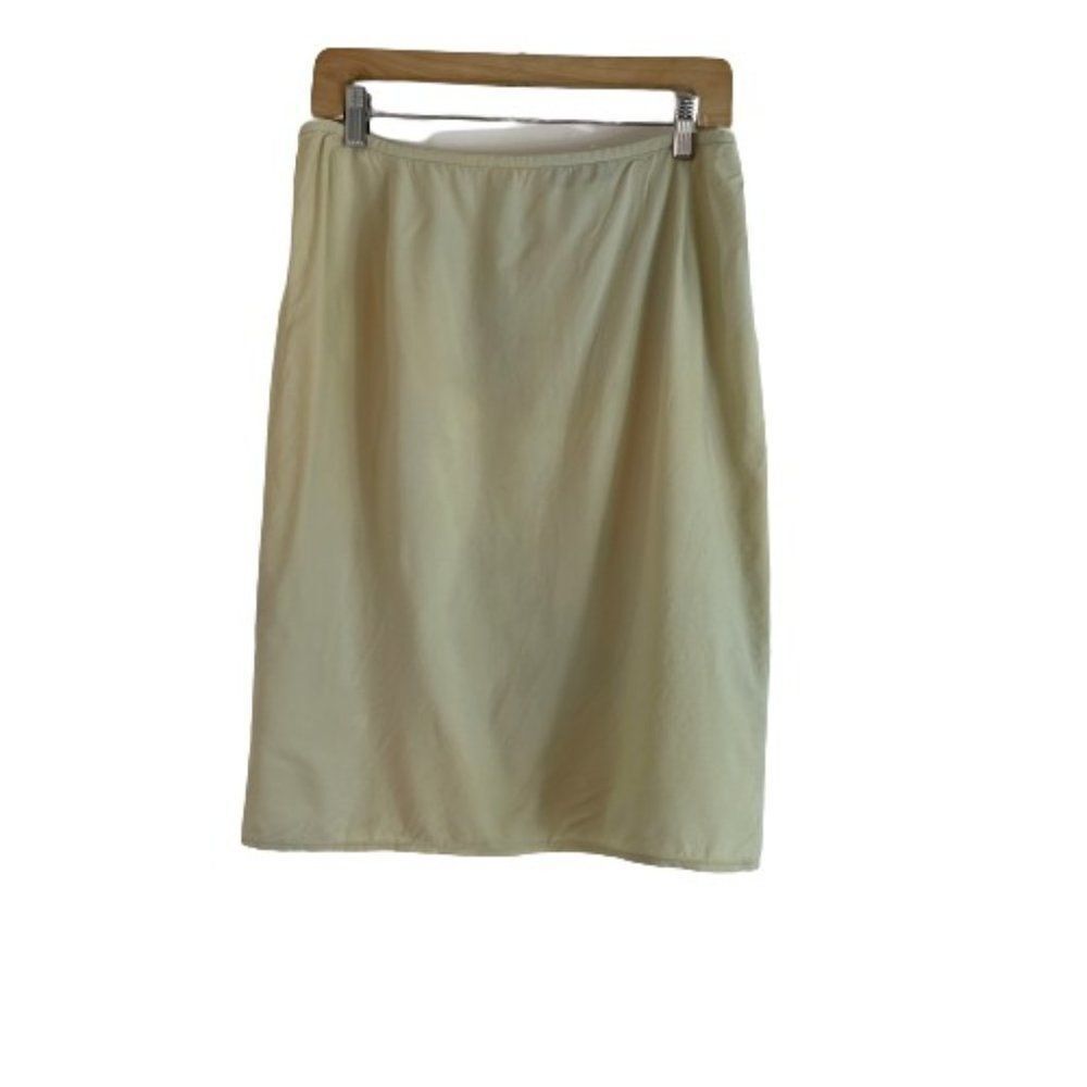 Rebecca Moses Made in Italy Tan Beige Skirt 8 / 10